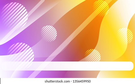 Geometric Pattern With Lines, Wave. For Design, Presentation, Business. Vector Illustration with Color Gradient