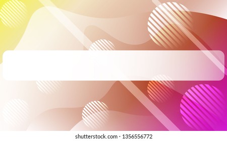 Geometric Pattern With Lines, Wave. For Design, Presentation, Business. Vector Illustration with Color Gradient