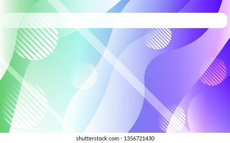 Geometric Pattern With Lines, Wave. For Design, Presentation, Business. Vector Illustration with Color Gradient