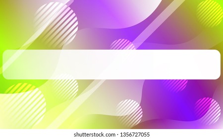 Geometric Pattern With Lines, Wave. For Design, Presentation, Business. Vector Illustration with Color Gradient