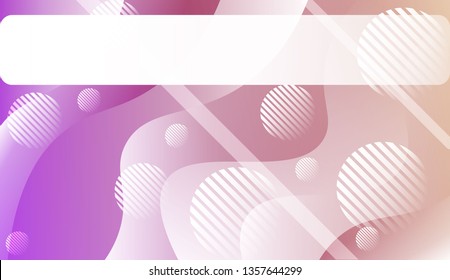 Geometric Pattern With Lines, Wave. For Design, Presentation, Business. Vector Illustration with Color Gradient