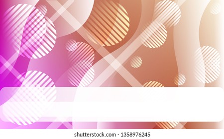 Geometric Pattern With Lines, Wave. For Design, Presentation, Business. Vector Illustration with Color Gradient