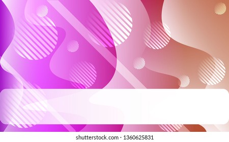 Geometric Pattern With Lines, Wave. For Design, Presentation, Business. Vector Illustration with Color Gradient