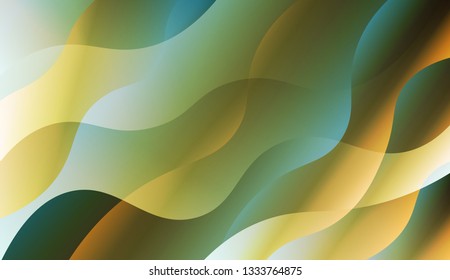 Geometric Pattern With Lines, Wave. For Elegant Pattern Cover Book. Vector Illustration with Color Gradient