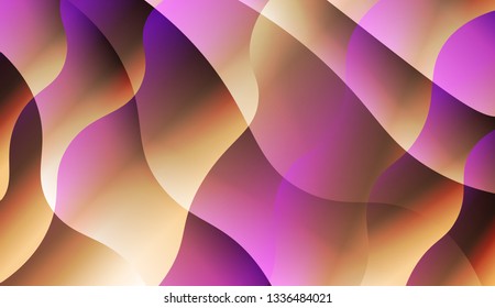 Geometric Pattern With Lines, Wave. For Elegant Pattern Cover Book. Vector Illustration with Color Gradient