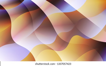 Geometric Pattern With Lines, Wave. For Elegant Pattern Cover Book. Vector Illustration with Color Gradient