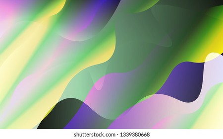 Geometric Pattern With Lines, Wave. For Elegant Pattern Cover Book. Vector Illustration with Color Gradient