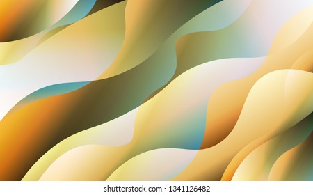 Geometric Pattern With Lines, Wave. For Elegant Pattern Cover Book. Vector Illustration with Color Gradient