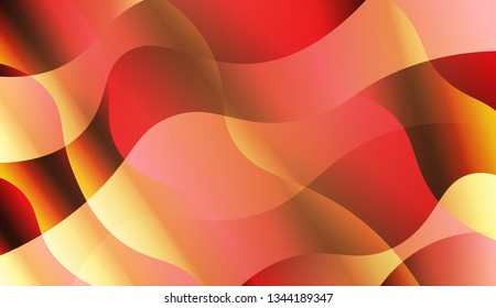 Geometric Pattern With Lines, Wave. For Elegant Pattern Cover Book. Vector Illustration with Color Gradient