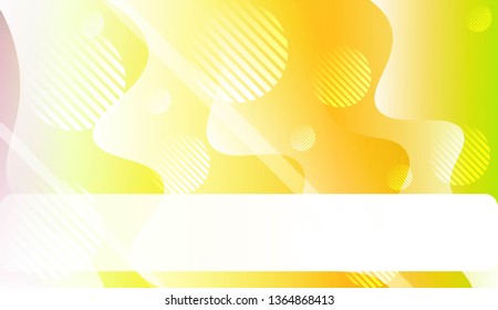 Geometric Pattern With Lines, Wave. Fluid shapes composition. For Business Presentation Wallpaper, Flyer, Cover. Vector Illustration.