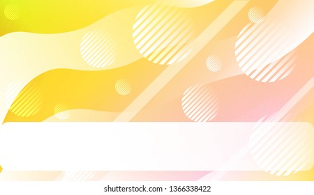 Geometric Pattern With Lines, Wave. Fluid shapes composition. For Business Presentation Wallpaper, Flyer, Cover. Vector Illustration.