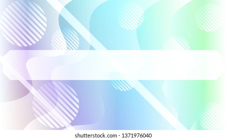 Geometric Pattern With Lines, Wave. Fluid shapes composition. For Business Presentation Wallpaper, Flyer, Cover. Vector Illustration with Color Gradient