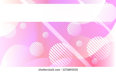 Geometric Pattern With Lines, Wave. Fluid shapes composition. For Business Presentation Wallpaper, Flyer, Cover. Vector Illustration with Color Gradient