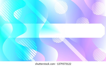 Geometric Pattern With Lines, Wave. Fluid shapes composition. For Business Presentation Wallpaper, Flyer, Cover. Vector Illustration with Color Gradient