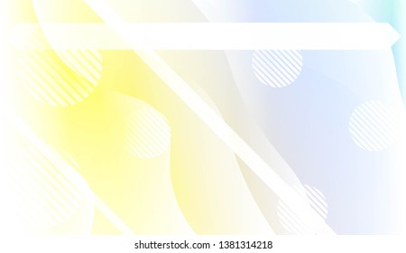 Geometric Pattern With Lines, Wave. Fluid shapes composition. For Business Presentation Wallpaper, Flyer, Cover. Vector Illustration with Color Gradient
