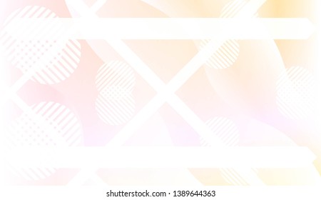 Geometric Pattern With Lines, Wave. Fluid shapes composition. For Business Presentation Wallpaper, Flyer, Cover. Vector Illustration with Color Gradient