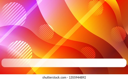 Geometric Pattern With Lines, Wave. For Flyer, Brochure, Booklet And Websites Design Vector Illustration with Color Gradient