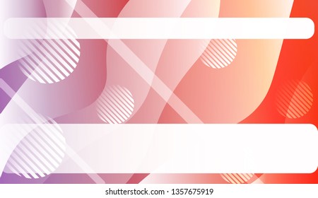 Geometric Pattern With Lines, Wave. For Flyer, Brochure, Booklet And Websites Design Vector Illustration with Color Gradient