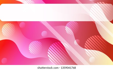 Geometric Pattern With Lines, Wave. For Flyer, Brochure, Booklet And Websites Design Vector Illustration with Color Gradient