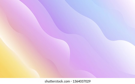 Geometric Pattern With Lines, Wave. For Flyer, Brochure, Booklet And Websites Design Vector Illustration with Color Gradient