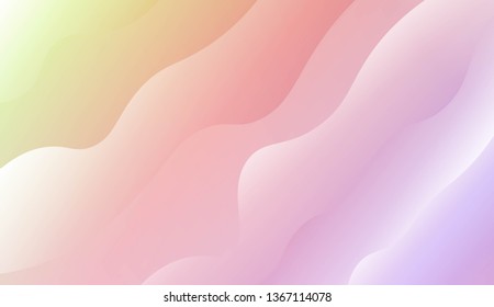 Geometric Pattern With Lines, Wave. For Flyer, Brochure, Booklet And Websites Design Vector Illustration with Color Gradient