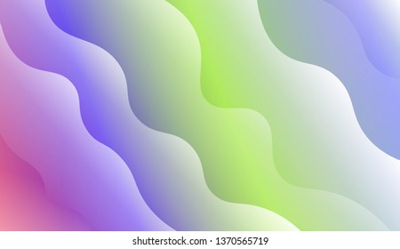 Geometric Pattern With Lines, Wave. For Flyer, Brochure, Booklet And Websites Design Vector Illustration with Color Gradient