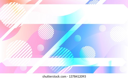 Geometric Pattern With Lines, Wave. For Flyer, Brochure, Booklet And Websites Design Vector Illustration with Color Gradient