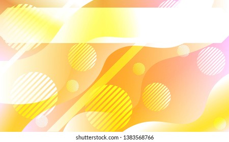 Geometric Pattern With Lines, Wave. For Flyer, Brochure, Booklet And Websites Design Vector Illustration with Color Gradient