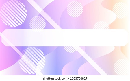 Geometric Pattern With Lines, Wave. For Flyer, Brochure, Booklet And Websites Design Vector Illustration with Color Gradient