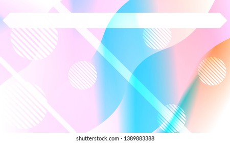 Geometric Pattern With Lines, Wave. For Flyer, Brochure, Booklet And Websites Design Vector Illustration with Color Gradient