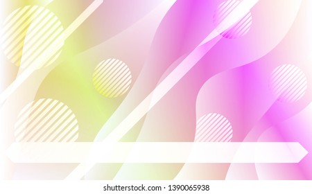 Geometric Pattern With Lines, Wave. For Flyer, Brochure, Booklet And Websites Design Vector Illustration with Color Gradient