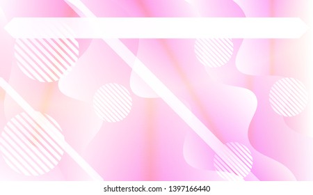 Geometric Pattern With Lines, Wave. For Flyer, Brochure, Booklet And Websites Design Vector Illustration with Color Gradient