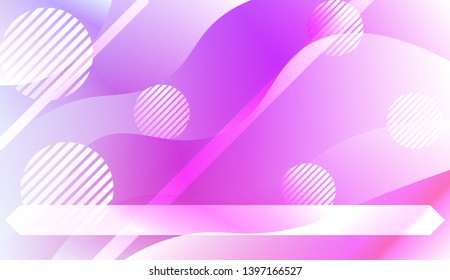 Geometric Pattern With Lines, Wave. For Flyer, Brochure, Booklet And Websites Design Vector Illustration with Color Gradient