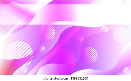 Geometric Pattern With Lines, Wave. For Flyer, Brochure, Booklet And Websites Design Vector Illustration with Color Gradient
