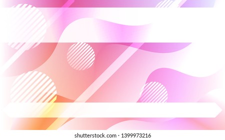 Geometric Pattern With Lines, Wave. For Flyer, Brochure, Booklet And Websites Design Vector Illustration with Color Gradient