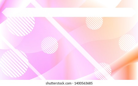 Geometric Pattern With Lines, Wave. For Flyer, Brochure, Booklet And Websites Design Vector Illustration with Color Gradient