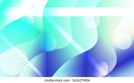 Geometric Pattern With Lines, Wave. For Flyer, Brochure, Booklet And Websites Design Vector Illustration with Color Gradient