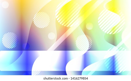 Geometric Pattern With Lines, Wave. For Flyer, Brochure, Booklet And Websites Design Vector Illustration with Color Gradient