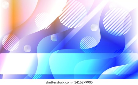 Geometric Pattern With Lines, Wave. For Flyer, Brochure, Booklet And Websites Design Vector Illustration with Color Gradient
