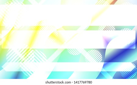 Geometric Pattern With Lines, Wave. For Flyer, Brochure, Booklet And Websites Design Vector Illustration with Color Gradient