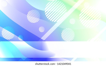 Geometric Pattern With Lines, Wave. For Flyer, Brochure, Booklet And Websites Design Vector Illustration with Color Gradient