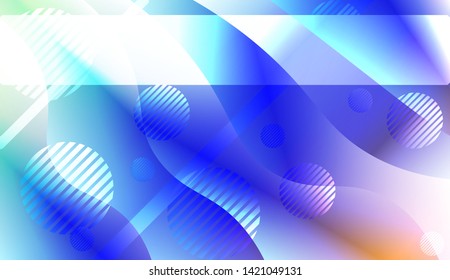 Geometric Pattern With Lines, Wave. For Flyer, Brochure, Booklet And Websites Design Vector Illustration with Color Gradient
