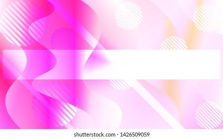 Geometric Pattern With Lines, Wave. For Flyer, Brochure, Booklet And Websites Design Vector Illustration with Color Gradient