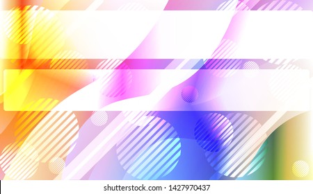 Geometric Pattern With Lines, Wave. For Flyer, Brochure, Booklet And Websites Design Vector Illustration with Color Gradient
