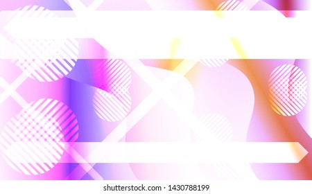 Geometric Pattern With Lines, Wave. For Flyer, Brochure, Booklet And Websites Design Vector Illustration with Color Gradient