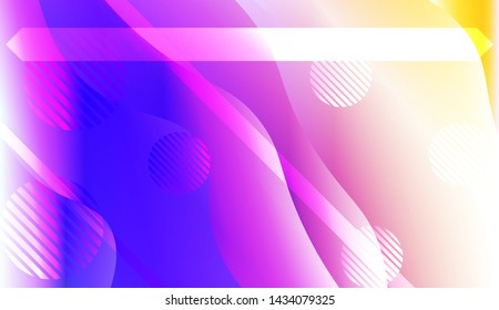Geometric Pattern With Lines, Wave. For Flyer, Brochure, Booklet And Websites Design Vector Illustration with Color Gradient