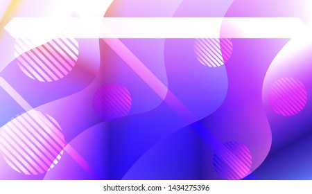 Geometric Pattern With Lines, Wave. For Flyer, Brochure, Booklet And Websites Design Vector Illustration with Color Gradient