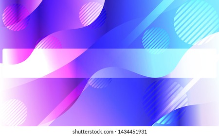 Geometric Pattern With Lines, Wave. For Flyer, Brochure, Booklet And Websites Design Vector Illustration with Color Gradient