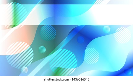 Geometric Pattern With Lines, Wave. For Flyer, Brochure, Booklet And Websites Design Vector Illustration with Color Gradient