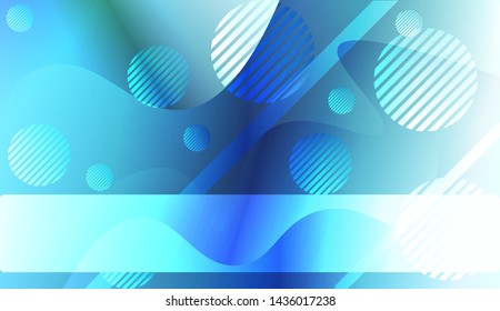 Geometric Pattern With Lines, Wave. For Flyer, Brochure, Booklet And Websites Design Vector Illustration with Color Gradient